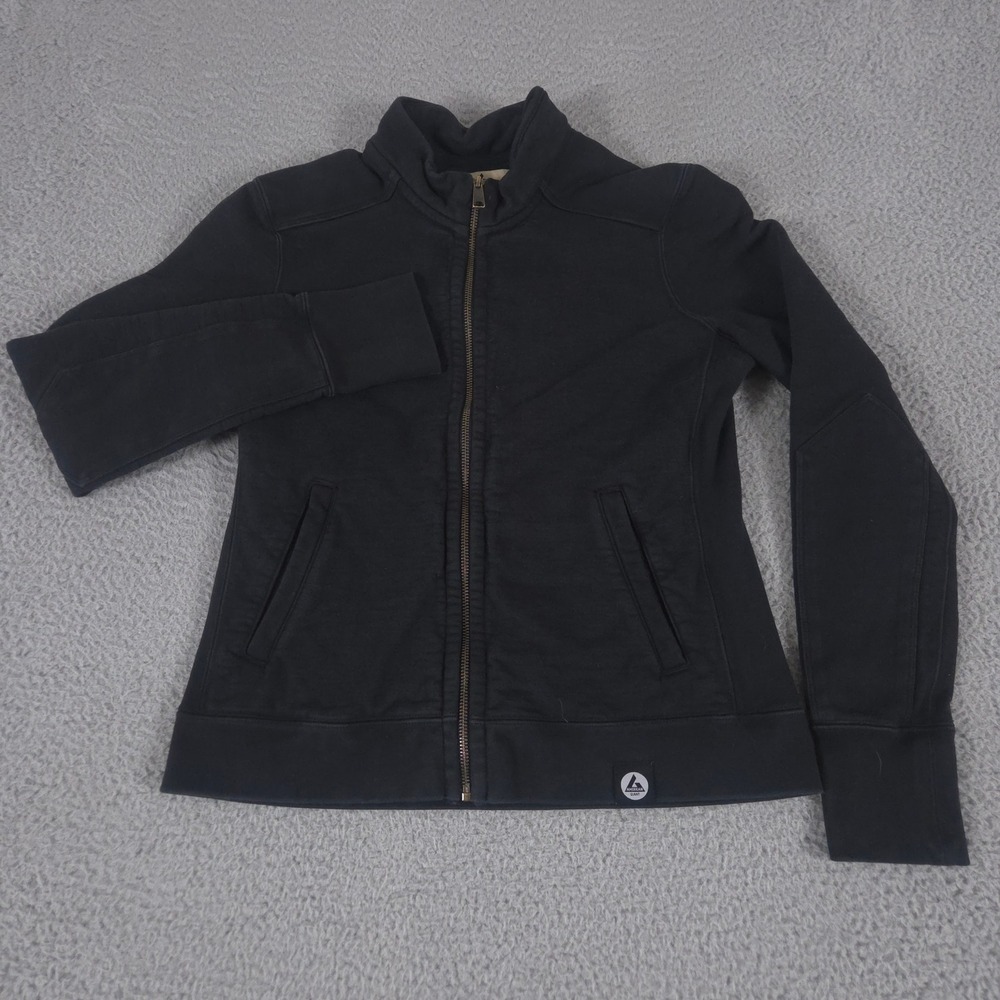 American‎ Giant Jacket Women M Full Zip Heavyweight Cotton Fleece Made In USA